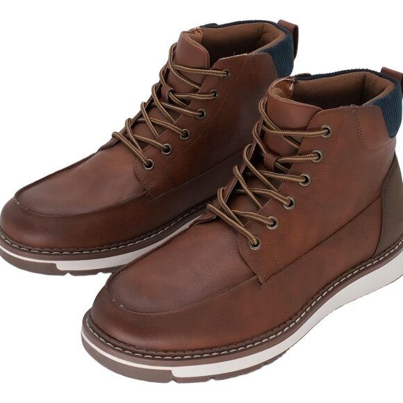 Club Room Felixx Lace-Up Boots Cognac Men 9.5 main image 4